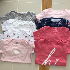 Carters onesies